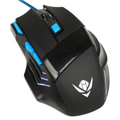 Мышь оптическая Nakatomi Gaming mouse MOG-21U (black) игровая