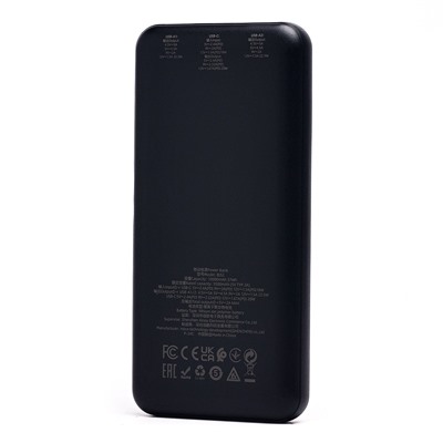 Внешний аккумулятор Borofone BJ52 Power 10000mAh Type-C/USB*2/Type-C (black)