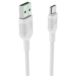 Кабель USB - Type-C Borofone BX33 Billow  120см 5A  (white)