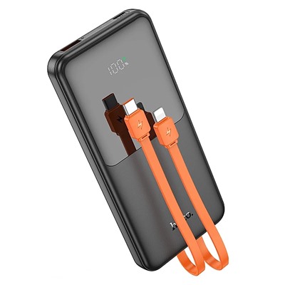 Внешний аккумулятор Hoco J119 PD QC 10000mAh Type-C/USB/Type-C/Lightning (black)