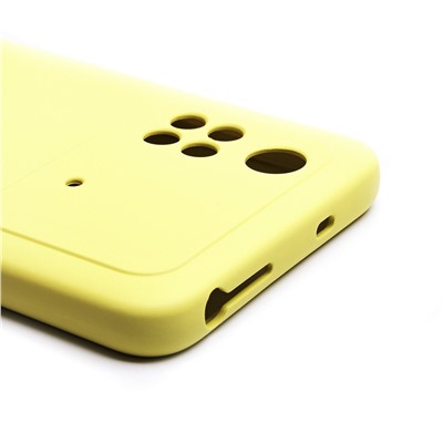 Чехол-накладка Activ Full Original Design для "Xiaomi Poco M4 Pro 4G" (yellow) (209845)