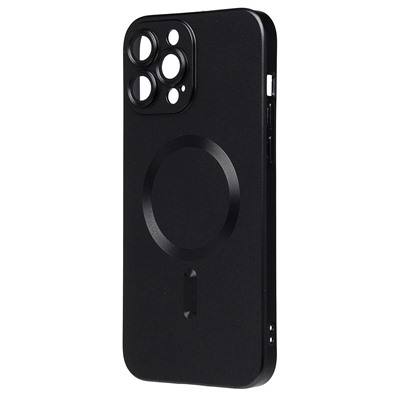 Чехол-накладка - SM020 Matte SafeMag для "Apple iPhone 13 Pro Max" (black)