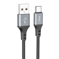 Кабель USB - Type-C Hoco X86 Spear  100см 3A  (white)