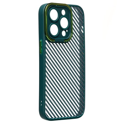 Чехол-накладка - PC077 для "Apple iPhone 14 Pro" (dark green)