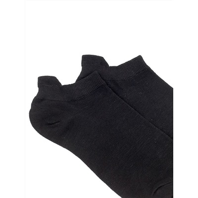 Короткие носки р.35-40 "Colour" Черные