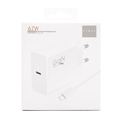 Адаптер Сетевой с кабелем ORG Xiaomi [BHR4927GL] Type-C 67W (Type-C/Type-C) (C) (white)