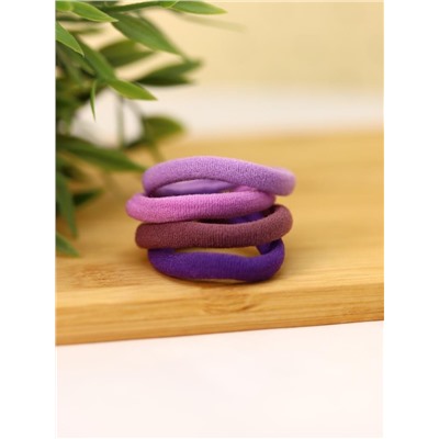 Набор резинок для волос "Rainbow", purple