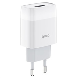 Адаптер Сетевой Hoco C72A USB 2,1A/10W (white)