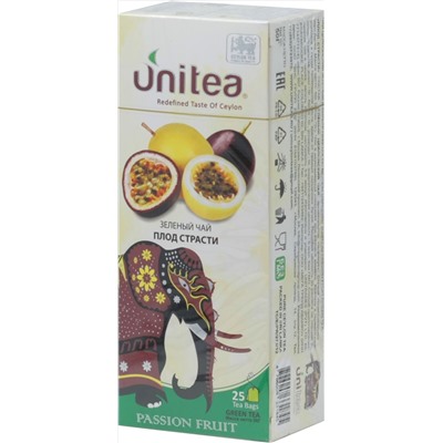 UNITEA. Passion fruit карт.пачка, 25 пак.