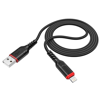 Кабель USB - Apple lightning Hoco X59 Victory  300см 2,4A  (black)