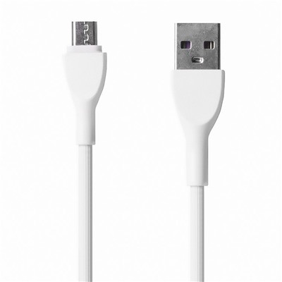 Кабель USB - micro USB Kurato RORI-M205  100см 2,5A  (white)