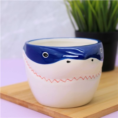 Кружка керамическая «Whale», blue