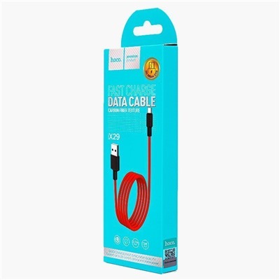 Кабель USB - micro USB Hoco X29 Superior  100см 2A  (red)