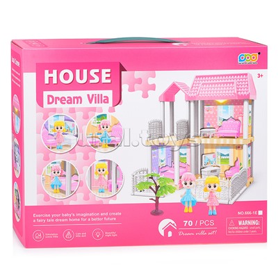 Дом для куклы "Dream house-8" в коробке