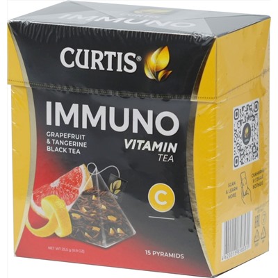 CURTIS. Immuno tea (пирамидки) карт.пачка, 15 пак.