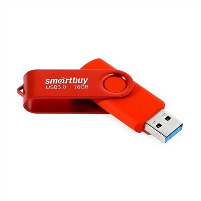 Флэш накопитель USB 16 Гб Smart Buy Twist 3.0 (red)