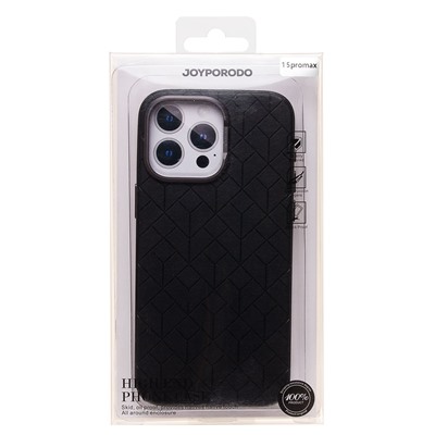 Чехол-накладка - SM089 SafeMag экокожа  для "Apple iPhone 15 Pro Max" (black)