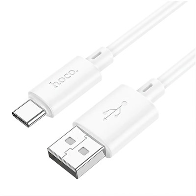 Кабель USB - Type-C Hoco X88 (повр.уп.)  100см 3A  (white)