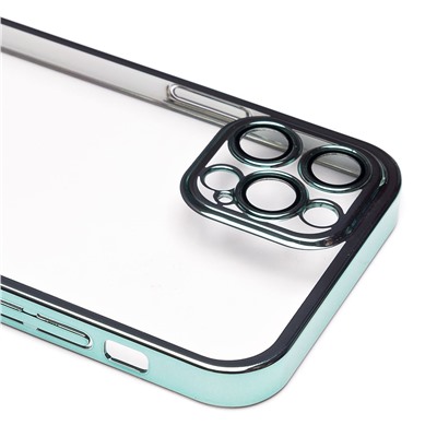 Чехол-накладка - PC073 с закрытой камерой для "Apple iPhone 12 Pro" (green) (213792)