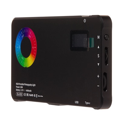 Cветодиодный осветитель - SL-CO2 RGB (black)