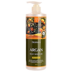 Deoproce Шампунь для волос с аргановым маслом - Argan silky moisture shampoo, 1000мл