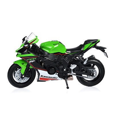 Мотоцикл 1:12 Kawasaki Ninja ZX-10R, зеленый