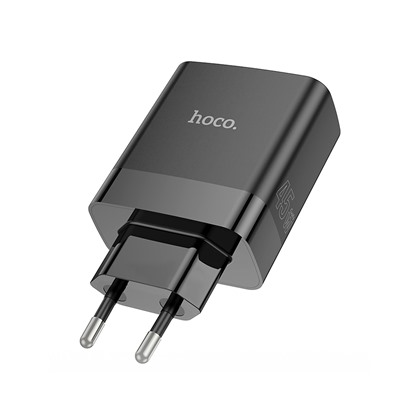 Адаптер Сетевой Hoco C127A PD 3USB/Type-C 45W (black)