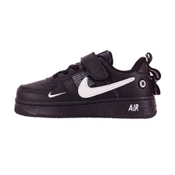 Кроссовки детские Nike Air Force 1 Black арт d666-2