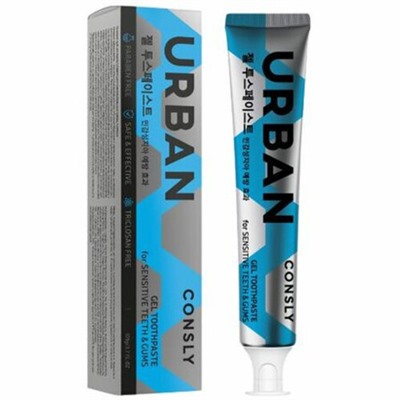 Consly Зубная паста гелевая для чувствительных зубов - Urban sensitive care gel toothpaste, 105г