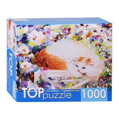 Пазлы 1000 TOPpuzzle "Г. Котинова. В летнем саду"