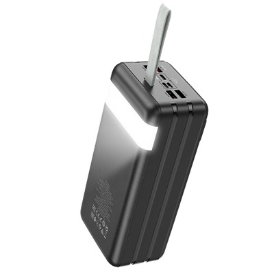 Внешний аккумулятор Hoco J86B PD QC 60000mAh Micro/Type-C/Lightning/USB*4/Type-C (black)