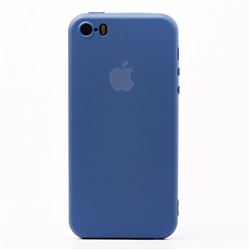 Чехол-накладка ORG Full Soft Touch для "Apple iPhone 5/iPhone 5S/iPhone SE" (blue)