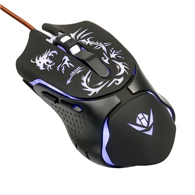Мышь оптическая Nakatomi Gaming mouse MOG-25U (black) игровая