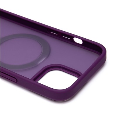 Чехол-накладка - SM088 SafeMag  для "Apple iPhone 15" (violet)