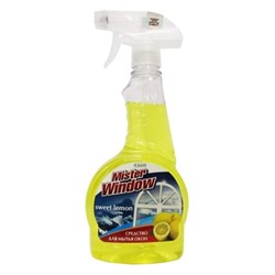 Средство для мытья окон Mister Window Лимон Сочный 500мл