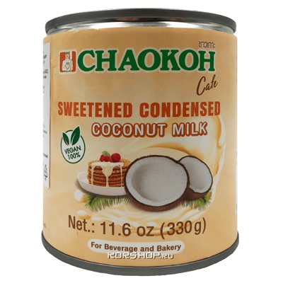 Кокосовая сгущенка Chaokoh, Таиланд, 330 г Акция