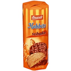 Brandt Hobbits Овсяное печенье с молочным шоколадом 265г