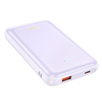 Внешний аккумулятор Hoco Q21 Great 22.5W 10000mAh (purple)