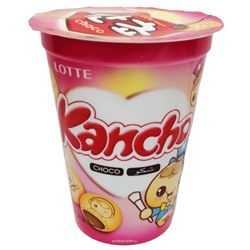 Шоколадные шарики Kancho Choko Lotte, Корея (стакан) 95 г Акция