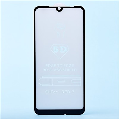 Защитное стекло Full Screen Activ Clean Line 3D для "Xiaomi Redmi 7" (black)