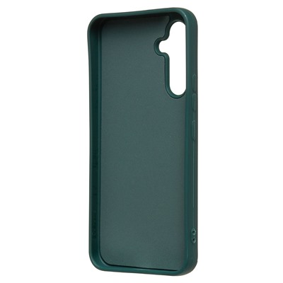 Чехол-накладка - SC335 для "Samsung Galaxy A54"  (собака) (dark green)