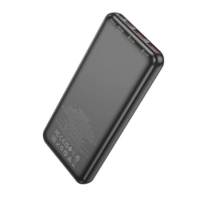 Внешний аккумулятор Borofone BJ38 22.5W+PD20W 10000mAh Micro/Type-C/2USB/Type-C (black)