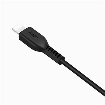 Кабель USB - Apple lightning Hoco X20 Snowy Spirit  100см 2,4A  (black)