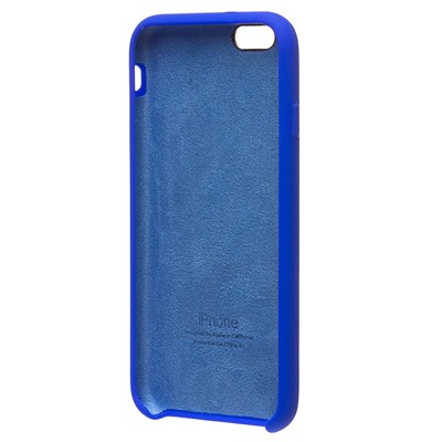 Чехол-накладка [ORG] Soft Touch для "Apple iPhone 6/iPhone 6S" (blue)