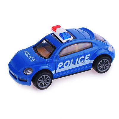 Машина "Police" в ассортименте, (металл.) в коробке
