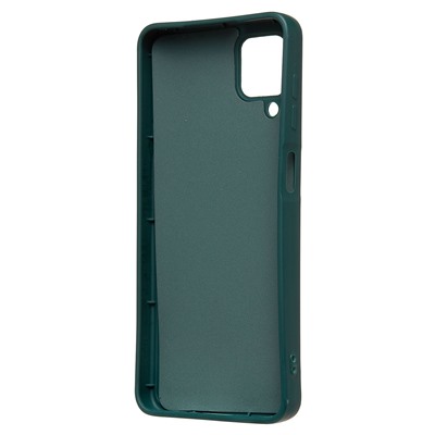 Чехол-накладка - SC335 для "Samsung Galaxy A12"  (медведь) (dark green) (227133)