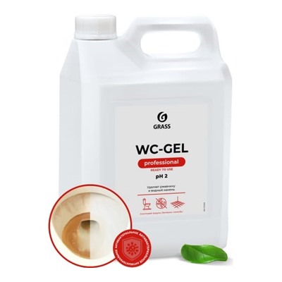 Средство для чистки сантехники "WC-Gel" 5,3 кг