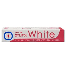 Жевательная резинка Розовый грейпфрут Xylitol White Lotte, Япония, 21 г Акция