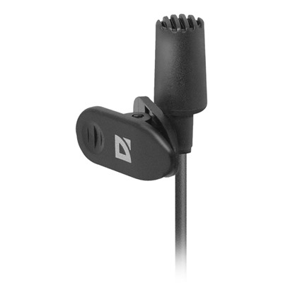 Микрофон Defender MIC-109 конденсаторный на прищепке (black)