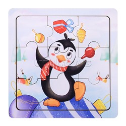 Пазл "Пингвин-жонглер"